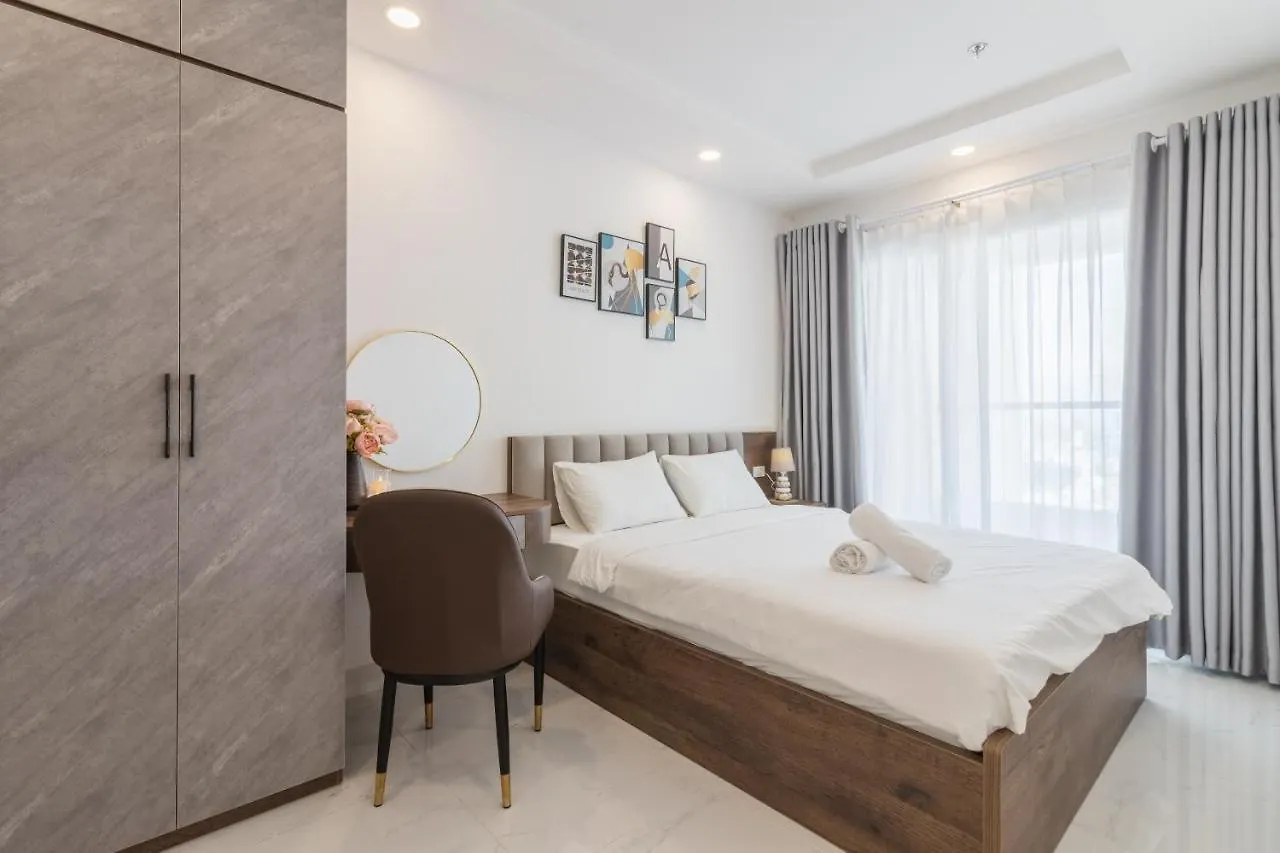 Big Promo 20% Luxury 2Br Apt - City Skyline View- Hot 胡志明市 公寓